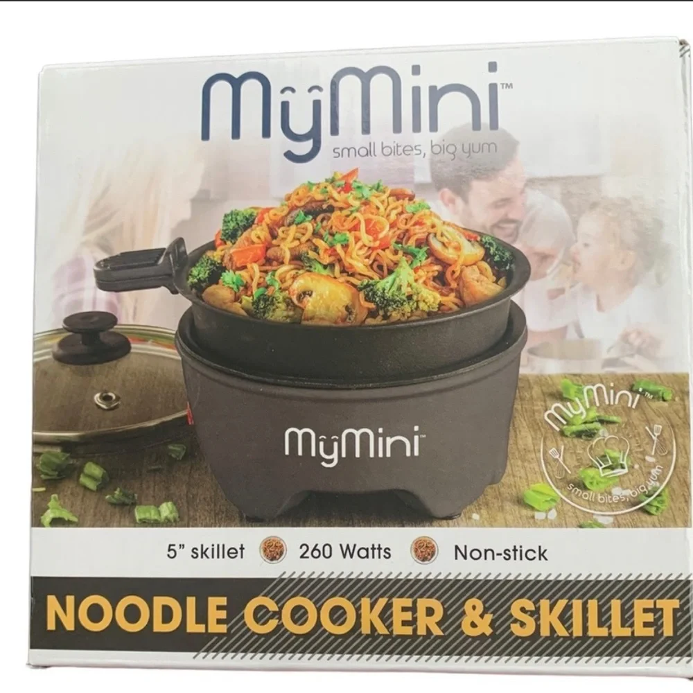 MyMini Noodle Cooker & Non-Stick Skillet 5”